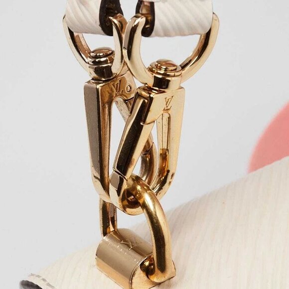 Louis Vuitton Quartz/Pink Epi Leather Twist PM Bag - Picture 6 of 9